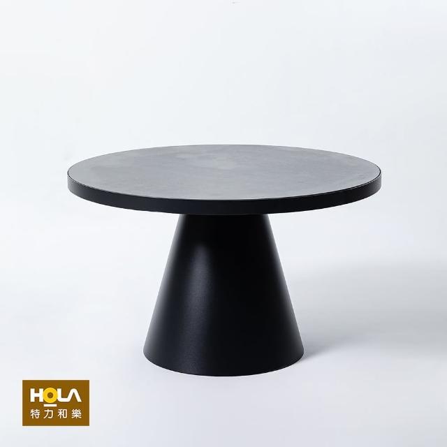 【HOLA】Actona索莉雅陶瓷岩板圓形茶几67.5x67.5x40cm