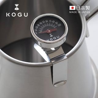 【日本下村KOGU】日製不鏽鋼夾掛式手沖咖啡溫度計(咖啡溫度針/不銹鋼測溫計)