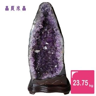 【晶辰水晶】5A級招財天然巴西紫晶洞 23.75kg(FA349)