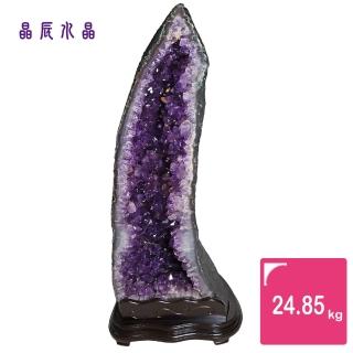 【晶辰水晶】5A級招財天然巴西紫晶洞 24.85kg(FA350)