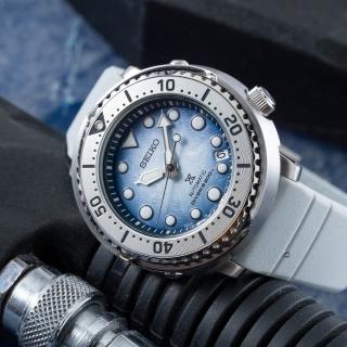【SEIKO 精工】Prospex 愛海洋 南極企鵝 200米潛水機械錶 指針錶 手錶 禮物 畢業(SRPG59K1/4R35-04Z0H)