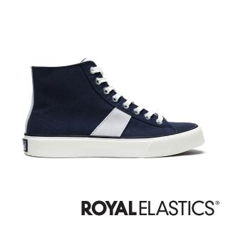 【ROYAL Elastics】ZONE HI 帆布鞋 男鞋(深藍)