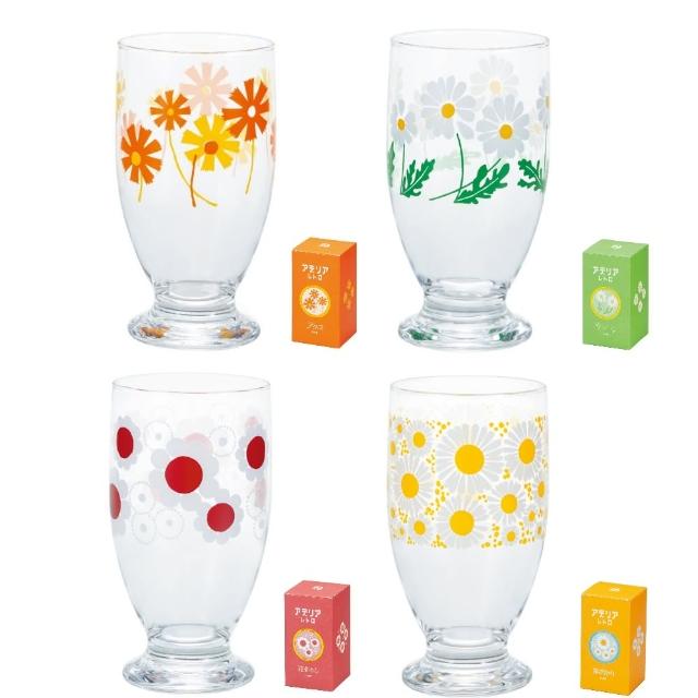 【ADERIA】日本復古昭和玻璃杯 任選2款 335ml(玻璃杯)