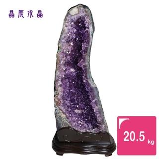 【晶辰水晶】5A級招財天然巴西紫晶洞 20.5kg(FA336)