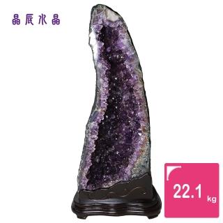【晶辰水晶】5A級招財天然巴西紫晶洞 22.1kg(FA342)