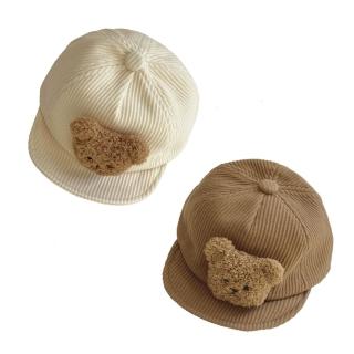【Baby 童衣】立體QQ熊棒球帽 寶寶遮陽帽 88928(共２色)