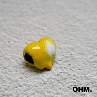 【OHM Beads】Yellow Burst(歐姆串珠;琉璃珠)