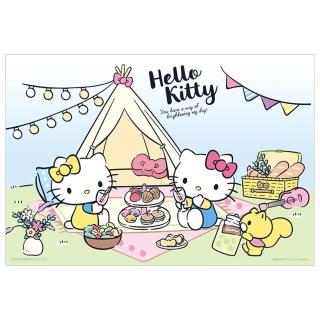 【HUNDRED PICTURES 百耘圖】Hello Kitty 草地野餐拼圖300片(三麗鷗)