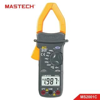 【MASTECH邁世】數字鉗形萬用表 42mm 1000A 可接觸測溫(MS2001C)