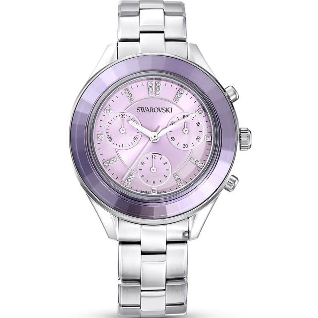 【SWAROVSKI 施華洛世奇】Octea Lux Sport 奢華計時時尚腕錶(5632484)