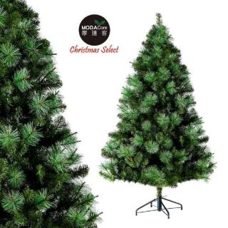 【摩達客】耶誕-15呎/15尺450cm台灣製PVC+松針深淺綠擬真混合葉聖誕樹-裸樹(不含飾品/不含燈/本島免運費)