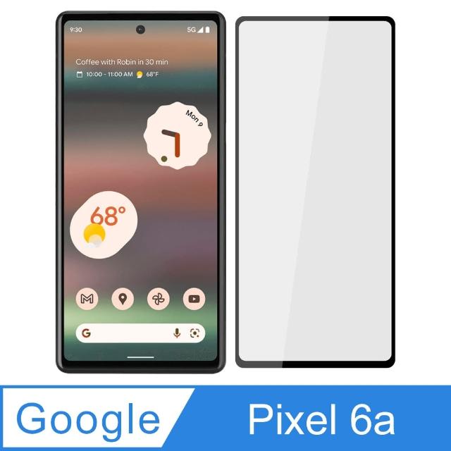 【Ayss】Google Pixel 6a/6.1吋 超好貼滿版鋼化玻璃保護貼(滿膠平面滿版/9H/疏水疏油-黑)