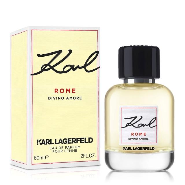 【KARL LAGERFELD 卡爾】羅馬假期女性淡香精60ml(專櫃公司貨)