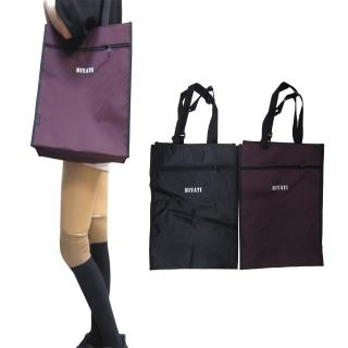 【SNOW.bagshop】購物袋手提才藝袋簡易袋大容量(放A4資料夾防水尼龍布)