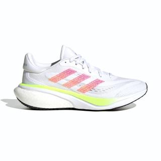 【adidas 愛迪達】Supernova 3 W 女鞋 白粉色 緩衝 輕量 路跑 運動鞋 慢跑鞋 HQ1805