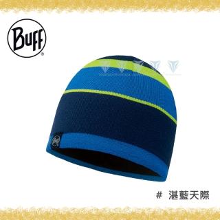 【BUFF】BFL113525 WINDSTOPPER針織保暖帽-湛藍天際VAN(Lifestyle/抗寒/保暖/機能防風)