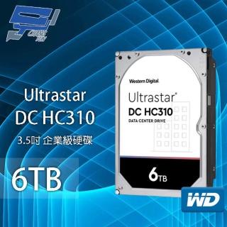 【CHANG YUN 昌運】WD Ultrastar DC HC310 6TB 企業級硬碟 HUS726T6TALE6L4