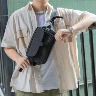 【MoonDy】男生包包 斜背包 側背包 帆布郵差包 機能包 多功能包 通勤包 韓國包包 運動單肩包 斜挎包 禮物