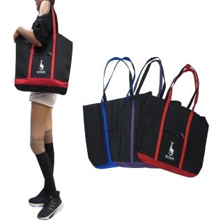 【SNOW.bagshop】購物袋MIT托特包大容量主袋+外袋共三層(可放A4資料夾進口防水尼龍布)