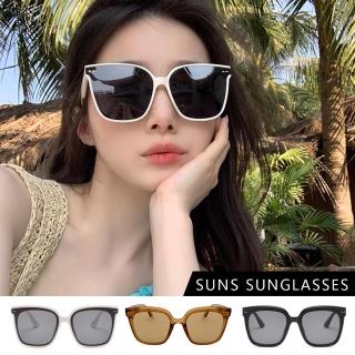 【SUNS】韓流方框墨鏡 個性潮流情侶款 網紅抖音款 ins韓妞必備眼鏡 S16