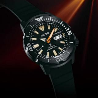 【SEIKO 精工】PROSPEX系列 黑潮復古 潛水機械腕錶 禮物推薦 畢業禮物(SRPH13K1/4R36-10L0C)