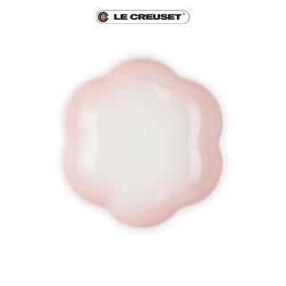【Le Creuset】繁花系列瓷器花型盤20cm(淡粉紅)