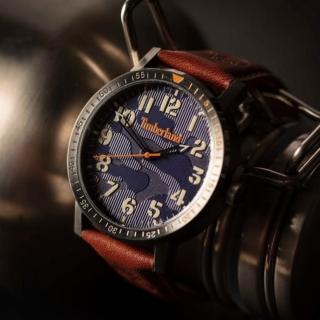 【Timberland】天柏嵐 簡約時尚三針腕錶 44mm 藍(TDWGA2101602)
