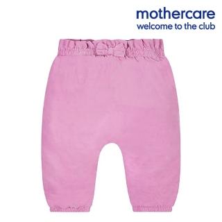 【mothercare】專櫃童裝 粉色鬆緊長褲(6-24個月)