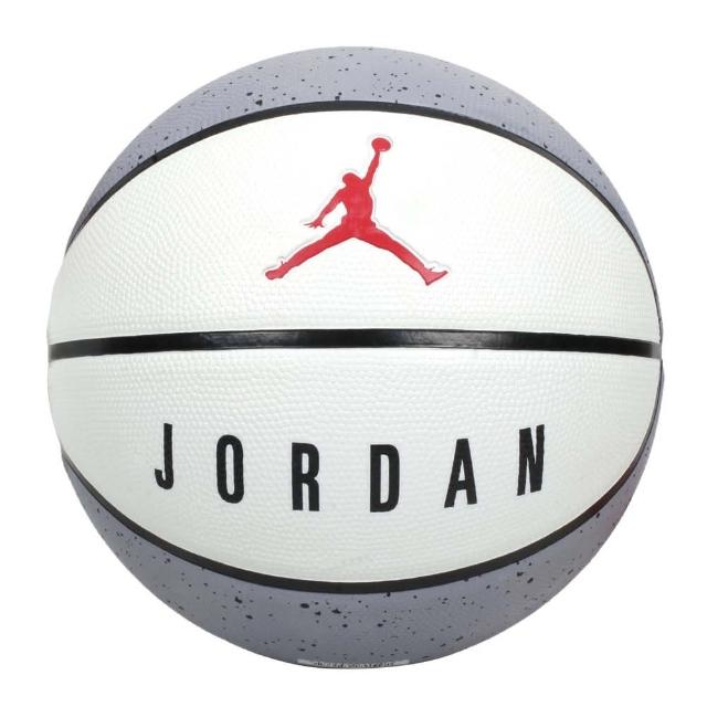 【NIKE 耐吉】JORDAN PLAYGROUND 2.0 8P 7號籃球-室內外 白灰紅黑(J100825504907)