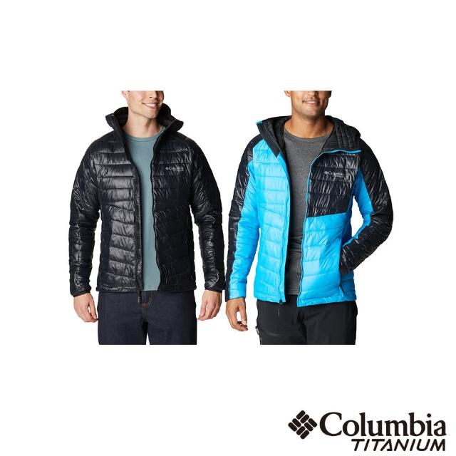 【Columbia 哥倫比亞 官方旗艦】男款-鈦 Omni-Heat Infinity 金鋁點極暖連帽外套(UWO28080 / 2022年秋冬)