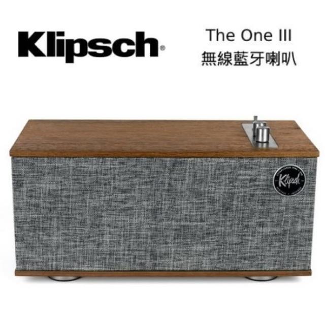 【Klipsch】古力奇 THE ONE III 無線藍牙喇叭 第三代 公司貨(THE-ONE III 福利品)