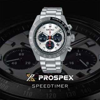 【SEIKO 精工】PROSPEX SPEEDTIMER 太陽能計時 熊貓 手錶/SK027(V192-0AH0N/SSC911P1)