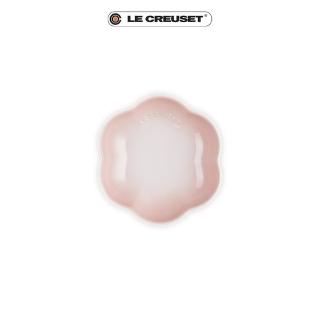 【Le Creuset】瓷器繁花系列花型盤16cm(貝殼粉)