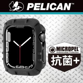 【PELICAN】派力肯 Apple Watch 41mm 7-8代 Protector 保護者保護殼(黑色)