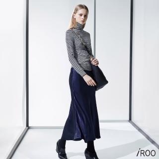 【iROO】垂墜感經典時尚長裙
