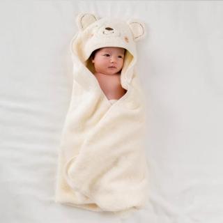 【日本妖精之森】嬰兒保暖包巾 兩款(日本製 保暖毛圈布)