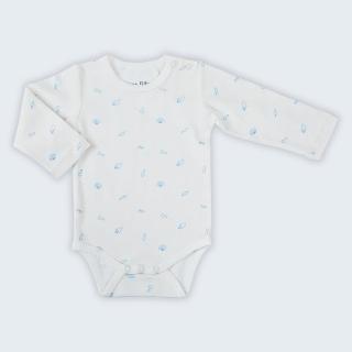 【Deux Filles有機棉】嬰兒長袖包屁衣 兩色(新生兒 有機棉 連身衣)