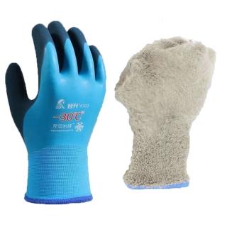 戶外保暖防寒防水加厚手套 登山雪地保暖手套(3雙入)