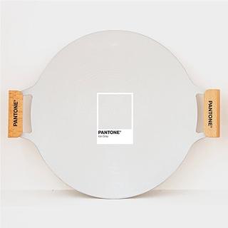【PANTONE】韓國 PANTONE GRIDDLE 鑄造烤盤(冰河灰-36cm)