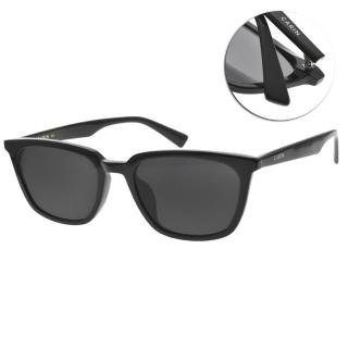 【CARIN】太陽眼鏡 歐美風方框 NewJeans代言(黑 黑色鏡片#KRISTEN S C1)