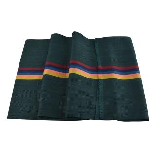 【Paul Smith】經典標誌彩色條紋設計羊毛混紡圍巾(綠x彩色條紋)