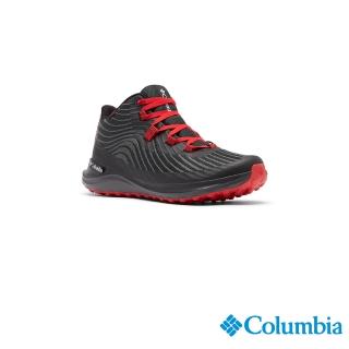 【Columbia 哥倫比亞】雙11特談 男款- Outdry防水機能健走鞋-黑色(UBM01610BK / 2021年秋冬)