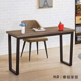 【H&D 東稻家居】高級耐磨橡木色木面書桌/TJS1-04283