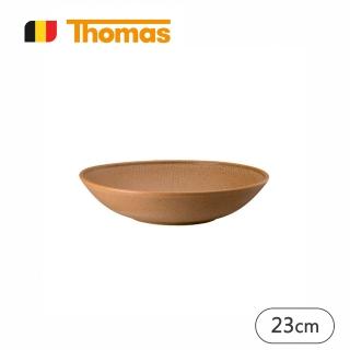 【Thomas】Clay/圓湯盤/土橘/23cm(機能與生活完美結合的陶器品牌)