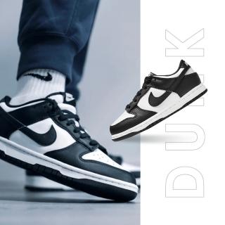 【NIKE 耐吉】Nike Dunk Low WHITE BLACK 黑白 熊貓 休閒鞋(DD1391-100)