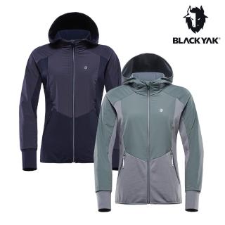 【BLACK YAK】女 G.I連帽外套[藍紫色/灰色]BYBB2WJ205(韓國 秋冬 保暖 羽絨 鵝絨 IU代言款)