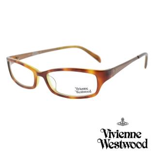 【Vivienne Westwood】光學鏡框線條工業英倫風-琥珀-VW162 02(琥珀-VW162 02)