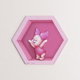 【Pintoo】56片六角壁磚拼圖 - 小熊維尼 - 收藏櫃 - 小豬公仔