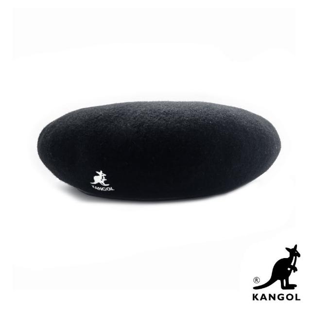 【KANGOL】BIG MONTY 貝蕾帽(黑色)