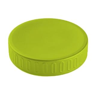 【VERSA】簡約肥皂盒 圓蓋綠(肥皂架 香皂碟 皂盒)